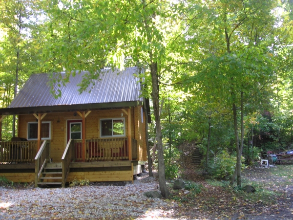 exterior view of the Valemont Cottage